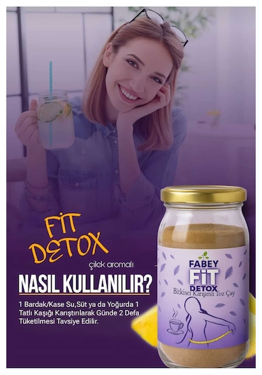 Esfabey Fit Bitkisel Karışımlı Toz Çay 140gr