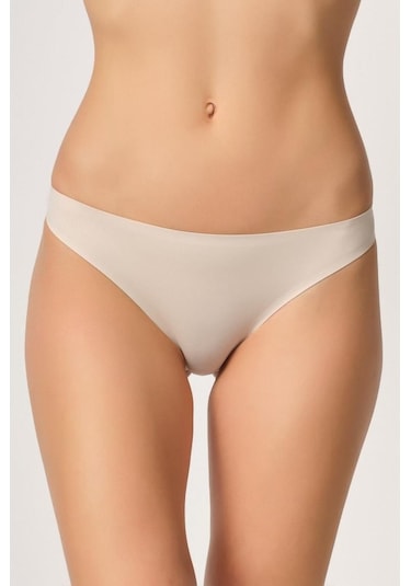 Emay 2802 Yapıştırma Bayan Lazer Kesim String Külot Slip