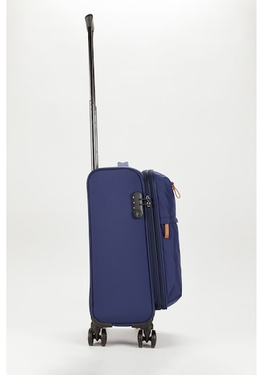 Unisex Kabin Boy Kumaş Valiz 028-03 Lacivert