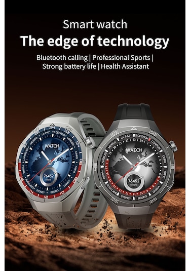 Kalobee SK40 Amoled 49 MM 3 Kordonlu Akıllı Saat (İthalatçı Garantili)