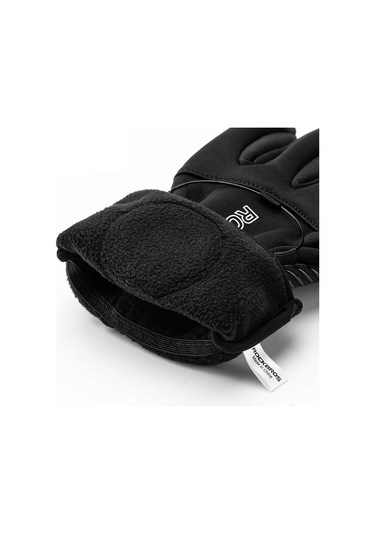 Rockbros S351 1 Çift Sıcak Bisiklet Eldiveni Tokaları İle Ekran Dokunmatik Yansıtıcı Tam Parmak