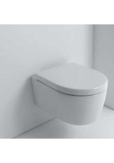 Geberit İcon Rimfree Soft Slim Asma Klozet Ve Kapak Takımı, Beyaz