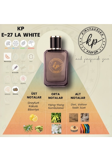 Kimyagerden E-27 Erkek Parfüm EDP 50 ML