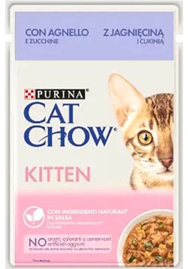 Purina Cat Chow Kuzu Etli Yavru Kedi Maması 26 x 85 G