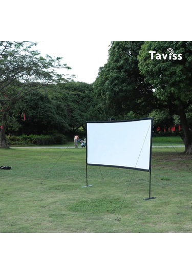 STANDLI AÇIK ALAN PROJEKSİYON PERDESİ