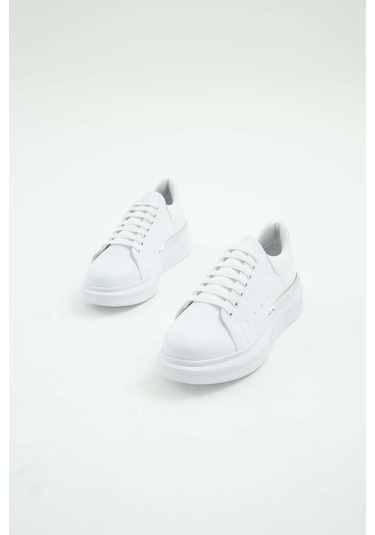 Tamer Tanca Erkek Vegan Beyaz Sneakers & Spor Ayakkabı 804 642 Erk Ayk Sk22/23 Beyaz