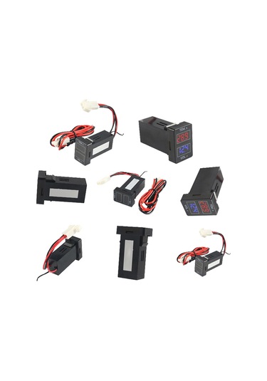 Suntek Toyota Yedek Parça Çift Ekran Için Dijital Gerilim