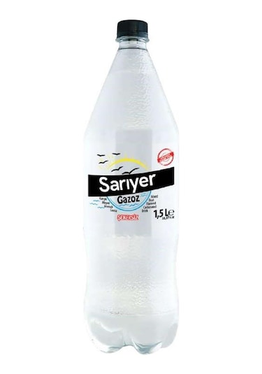 Sarıyer Karışık Meyve Aromalı Gazoz Şekersiz 1,5 Lt X 6 Adet