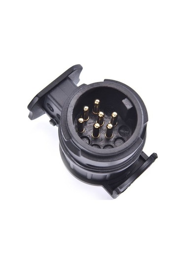 Ic 13 İla 7 Pin Konnektör Adaptörü Römork Konnektörü 12v Çekme Çubuğu Çekme