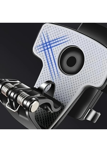 Boatshop1 Lcars Araç Gösterge Paneli Montajı Dönebilen Oval Şekilli Telefon Tutucu Araç Navigasyonu Stabilite İçin Gümüş