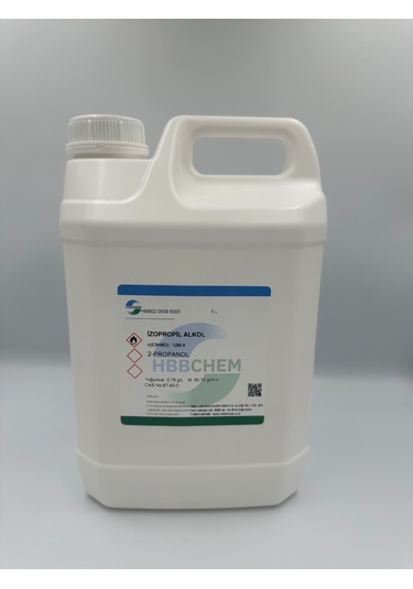 Izopropil Alkol %99,9 Saf Ipa 5 Litre