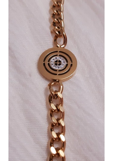 Giftworld Çelik Gold Zincir Bileklik