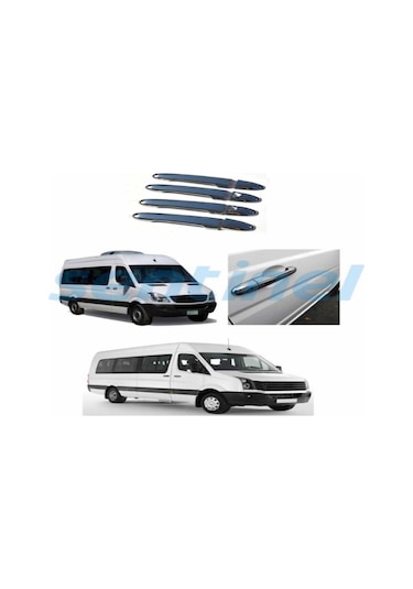Mercedes Sprinter Kapı Kolu 2006 4 Kapı Paslanmaz Çelik 8 Parça N11.3629