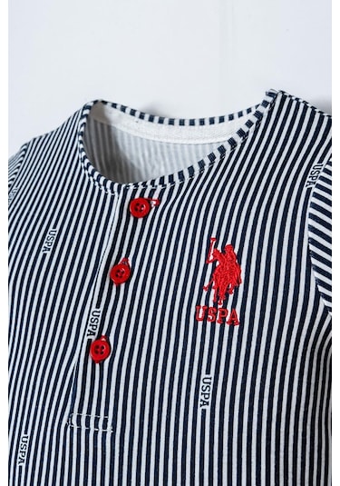 U.S. Polo Assn. U.s. Polo Assn Erkek Bebek Golf Tulum Beyaz-2345 Beyaz
