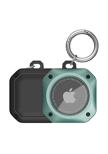 Buff Tagsafe Proshield Taşınabilir Anahtarlık Airtag Kılıf Green