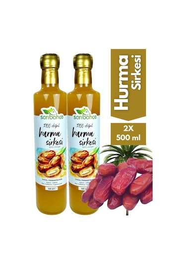 Hurma Sirkesi 500 Ml 2'li Paket - Organik Doğal Fermantasyon