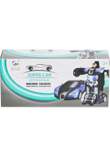 Ak-839 Robota Dönüşebilen Araba -can Ali Toys