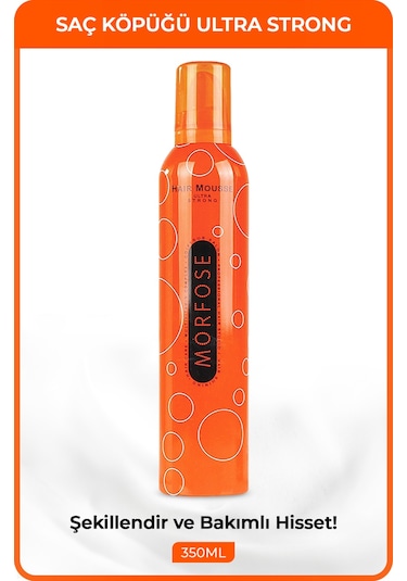 Morfose Ultra Strong Saç Köpüğü 350 ML