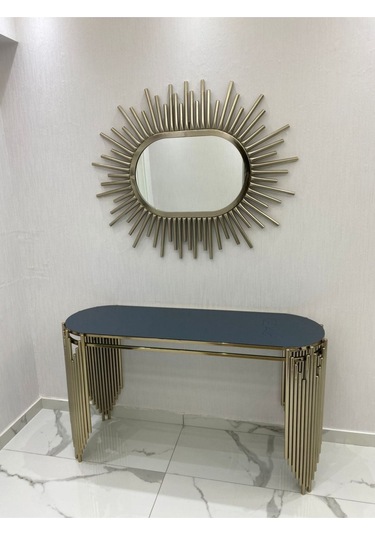 Ekgconcept Piyano Model Lüx Gümüş Dresuar Takımı Gümüş