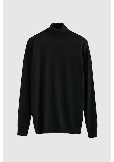 Ds Damat Regular Fit Haki Pamuk Karışımlı Balıkçı Yaka Triko Kazak 5HF06ORT12007 Haki