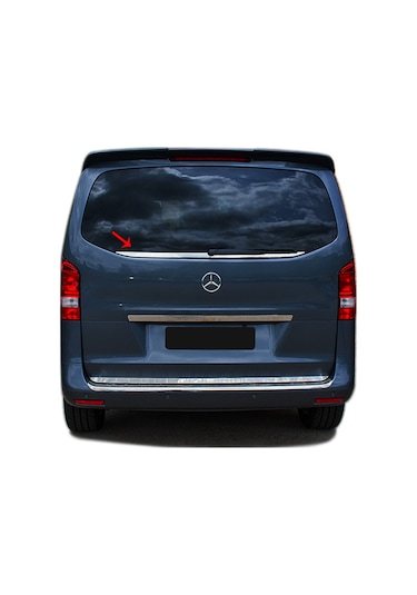Mercedes Vito W447 Krom Bagaj Camı Alt Çıtası 2014 Üzeri