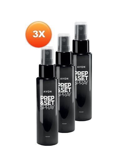Avon Prep & Set Makyaj Sabitleyici Sprey 3 x 125 ML