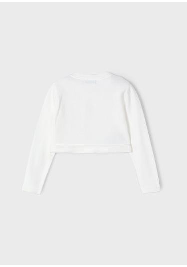 Mayoral 321 Kız Çocuk Krem Hırka Krem