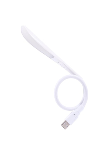 Buffer Usb Girişli 14 Ledli 3 Kademeli Dokunmatik Masa/kitap Okuma Lambası Ledi Beyaz Renkli
