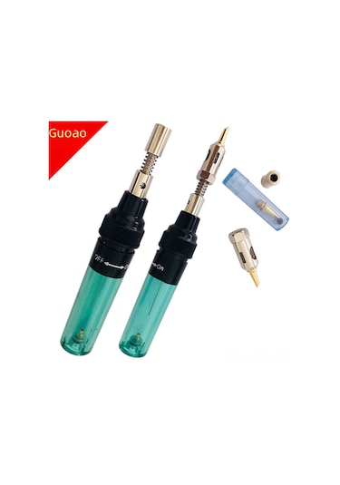 Konesam 4-1 Portatif Gazlı Üç İşlevli Ütü: Kıyafet Ütüleme, Gofret Pişirme Ve Saç Düzleştirme Eğimli Uç Aksesuarı