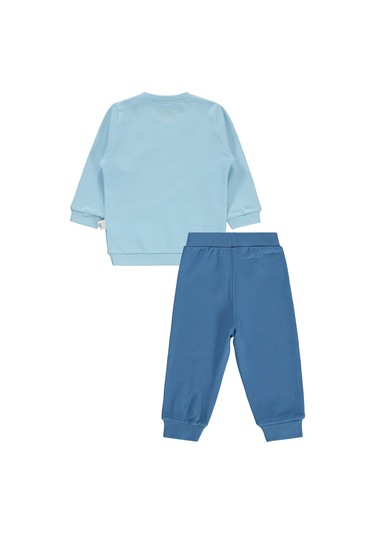 Civil Baby Erkek Bebek Pijama Takımı 6-18 Ay Mavi 2258702633ss Mavi