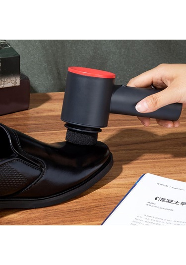 Homyl Kanepe Için Yedek Fırçalı El Tipi Elektrikli Ayakkabı Siyah