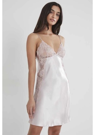 Pierre Cardin 624 Kısa Saten Gecelik 001