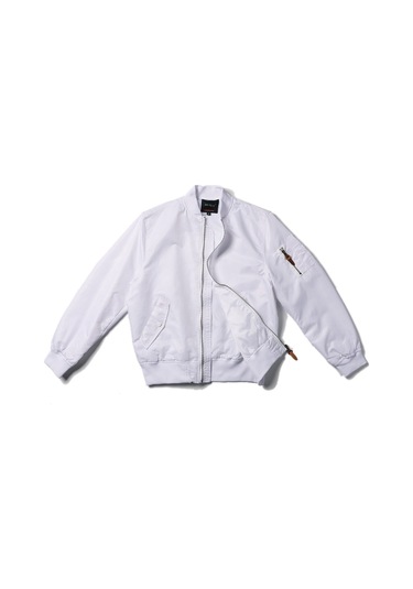 Edwardest Hava Kuvvetleri Ma1 İlkbahar Ve Sonbahar İnce Pilot Ceket Naylon Beyzbol Ceketi Beyaz
