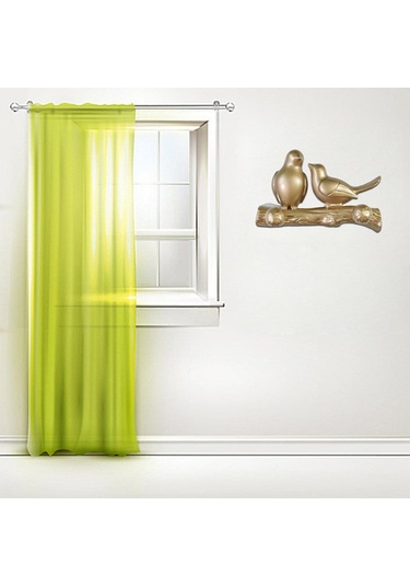 Suntek Kuşlar Ağaç Dalı Askı Ev Dekoratif Takı Yatak Odası Dolap Askı Altın Çok Renkli