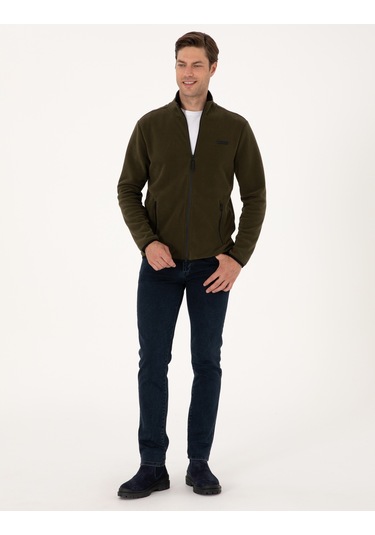 Pierre Cardin Erkek Haki Hırka Örme 50314014-vr027 Haki