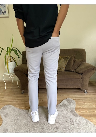 Tuba Toptaş Jogger Pantolon Gri