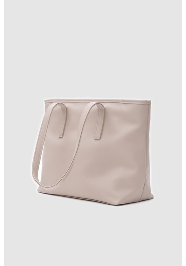 Golden Omuz Çantası Krem Krem