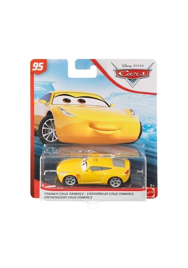 Mattel Disney - Pixar Cars 3 Araç Döküm - Mikrofonlu Eğitmen Cru