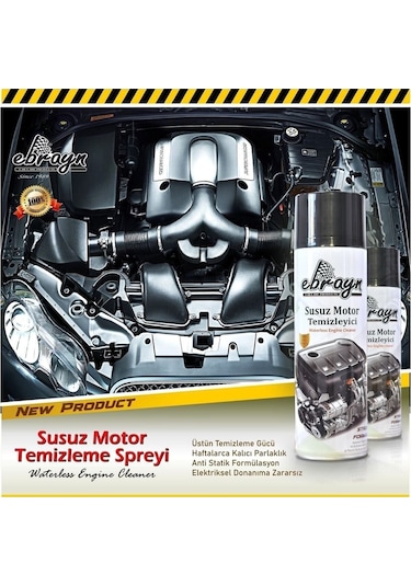 Ebrayn Susuz Motor Yıkama Ve Temizleme Spreyi Aerosol 500ml