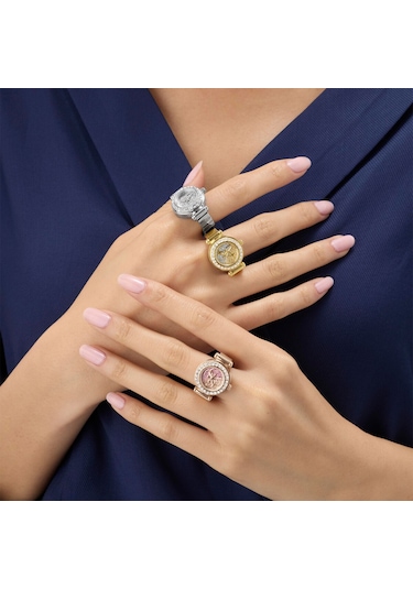 Guess Gugw1022l2 Kadın Yüzük Saat Altın