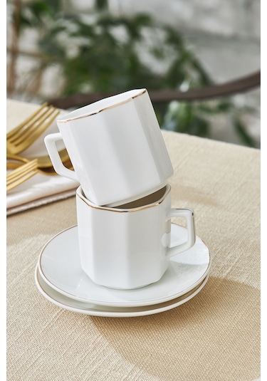 Karaca  Vezir 6 Kişilik Kahve Fincan Takımı 80 ml