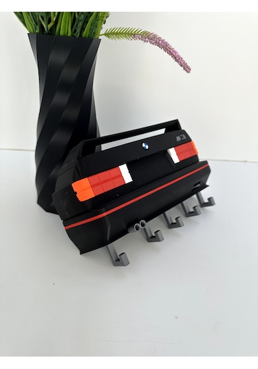 3d Baskı Anahtarlık Askısı E30 Model Siyah