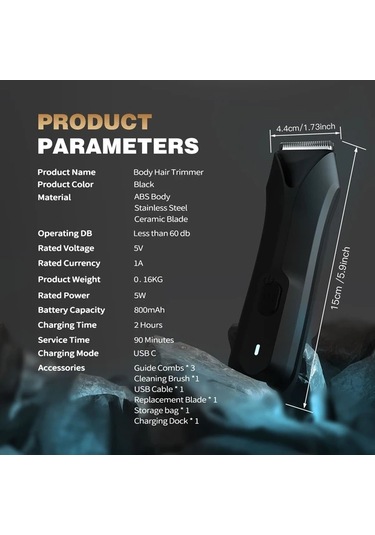Dashanshop 1 Takım Yafull Yüksek Kalite Erkek Vücut Tıraş Makinesi Black Hassas Bölgeler İçin Ekstra Açık Bej Koruma Top Kesici Tip-c Şarj Kasık Ve Vücut Trimmer Değiştirilebilir Seramik Bıçaklar Usb Şarj Ve Taşıma Çantası Dashanshop 1 Takım Yafull Yüksek Kalite Erkek Vücut Tıraş Makinesi Black Hassas Bölgeler İçin Ekstra Açık Bej Koruma Top Kesici Tip-c Şarj Kasık Ve Vücut Trimmer Değiştirilebilir Seramik Bıçaklar Usb Şarj Ve Taşıma Çantası