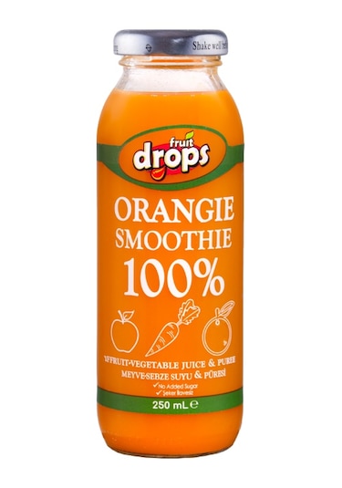 Fruit Drops 100% Orangie Smoothie 250 ML