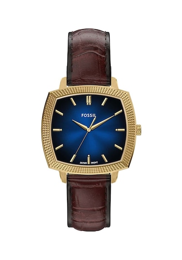 Fossil Fle1215 Nick Jonas X Fossil Machine Luxe Blue Vignette Kol Saati Altın