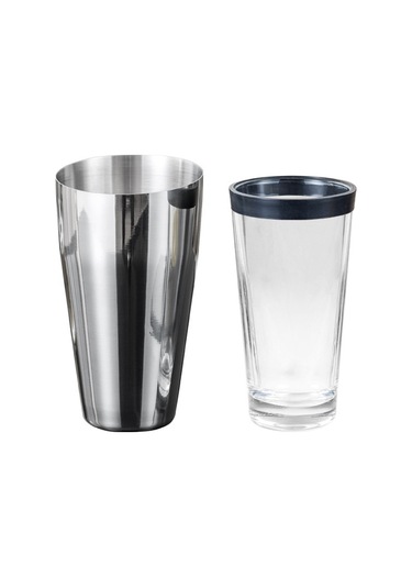 Lichen Camlı Paslanmaz Çelik Boston Mikser, Mikser Seti, Cam Bar