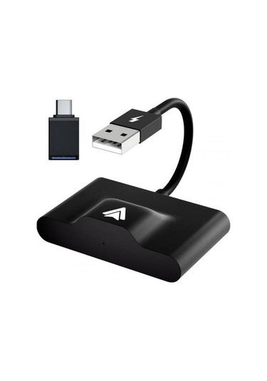 Polham Araç İçi Android Cihazlar İçin Kablosuz Android Multimedya Carplay Adaptörü,Wireless Çevirici