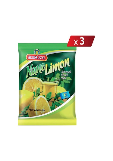 Altıncezve Nane Limon Aromalı İçecek Tozu 250 Gr x 3 Adet