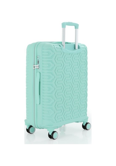 Mçs Üçlü Polipropilen Valiz Seti V377 S23sy1000058-set 00190 Mint Yeşili