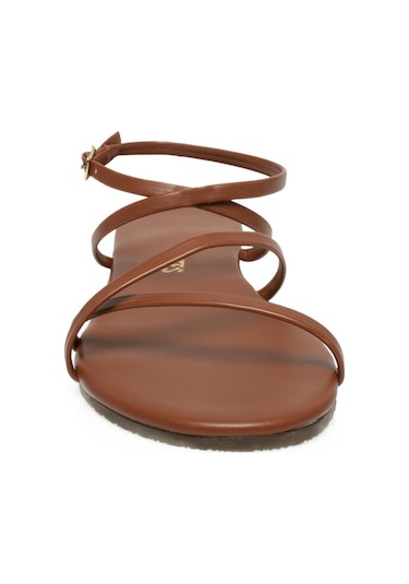 Tkees Tk-8006z Taba Kadın Sandalet Taba